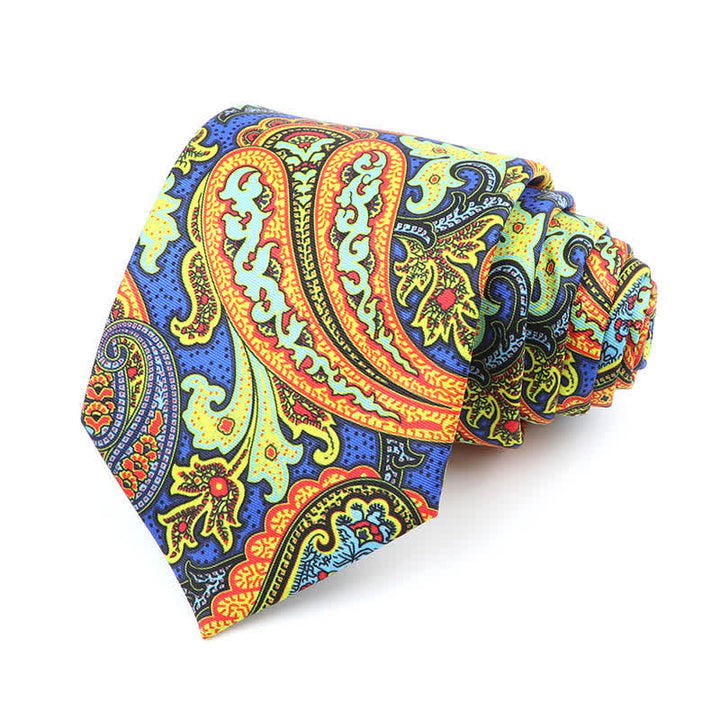 Cravate à motif cachemire pour homme