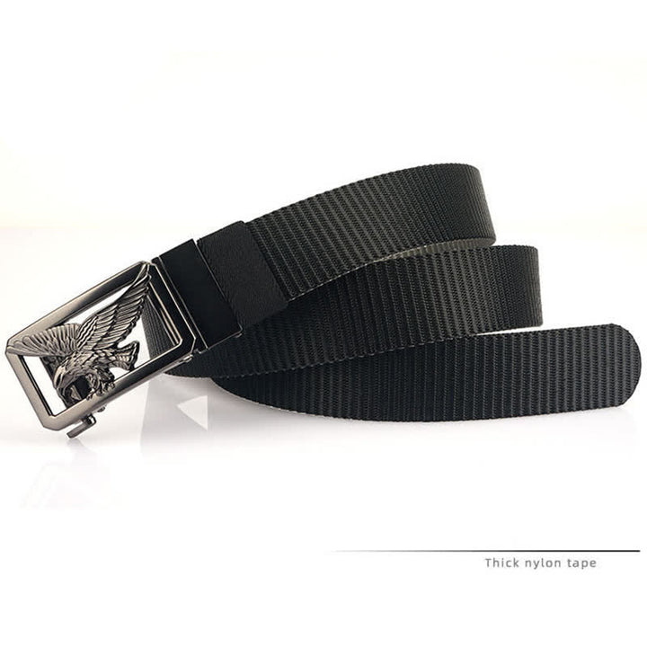 Ceinture en nylon double face Soaring Hawk Eagle pour homme