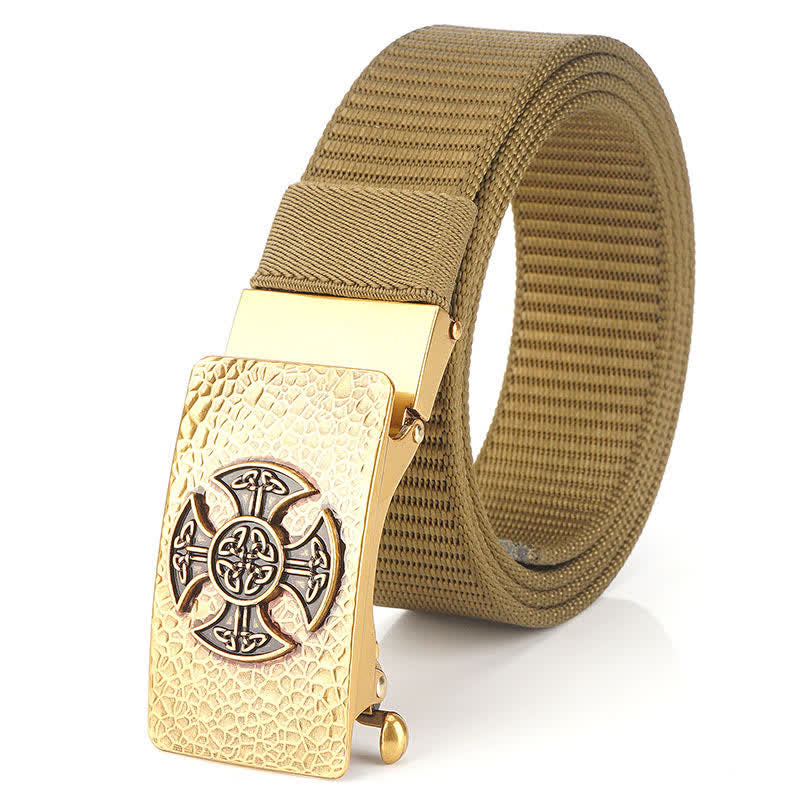 Ceinture en nylon de style rétro pour homme