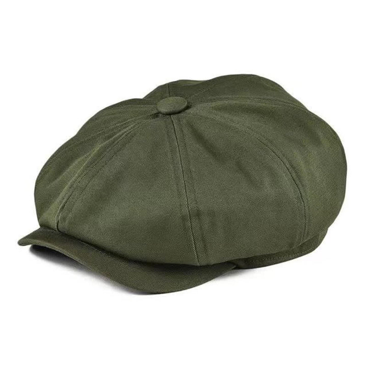 Casquette béret octogonale en coton de gavroche britannique