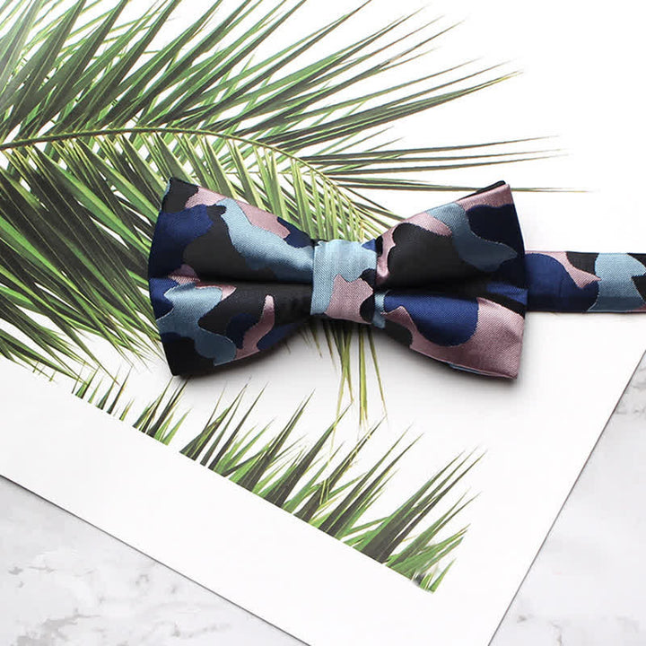Nœud papillon pour homme à motif camouflage sauvage