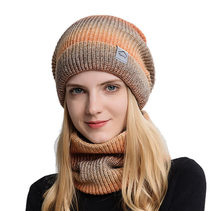 Lot de 2 écharpes extensibles à dégradé de couleurs