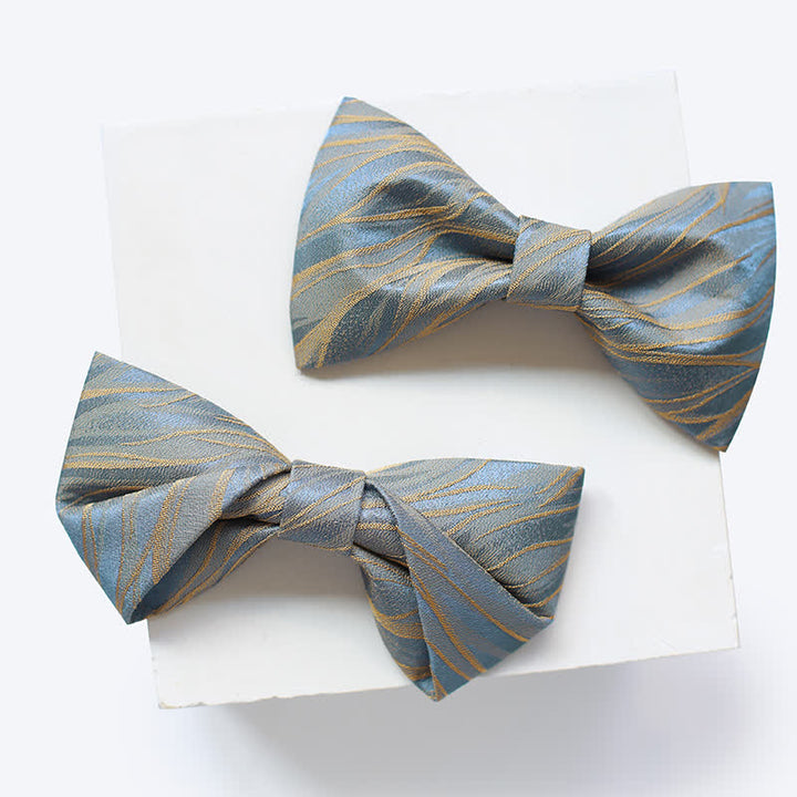 Nœud papillon bleu grisâtre Spring Breeze pour homme