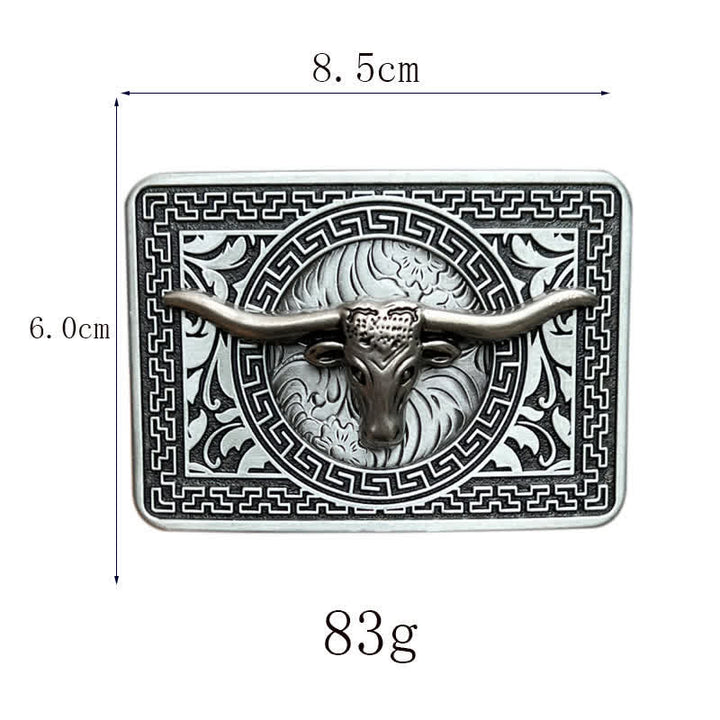 Ceinture en cuir à boucle Weathern DIY pour homme