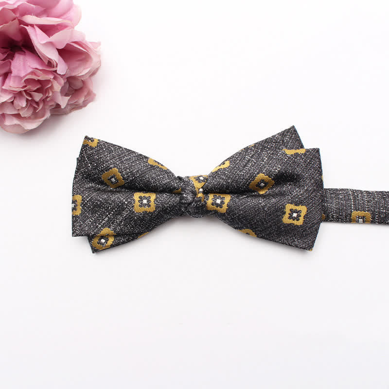 Nœud papillon géométrique pour homme