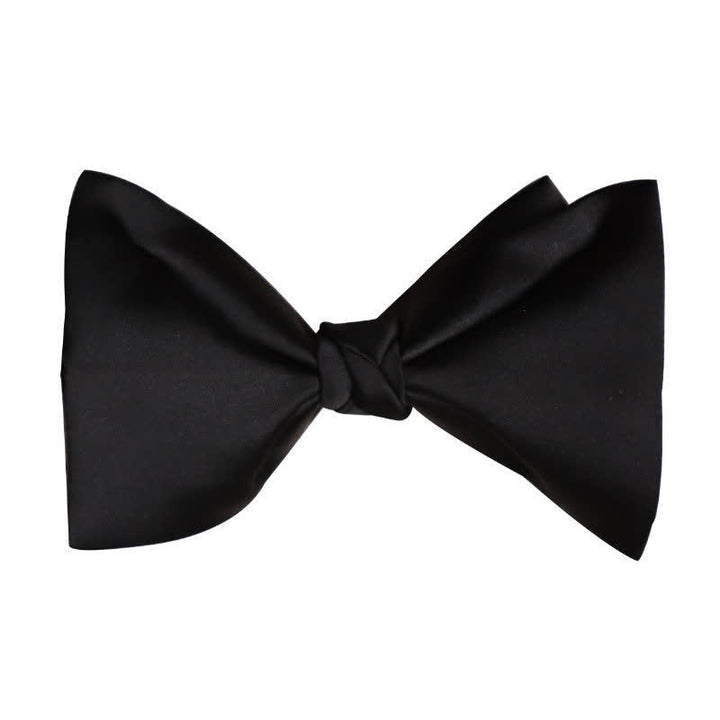 Nœud papillon double épaisseur rétro pour homme