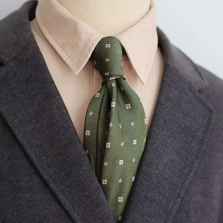 Cravate florale classique et élégante pour homme