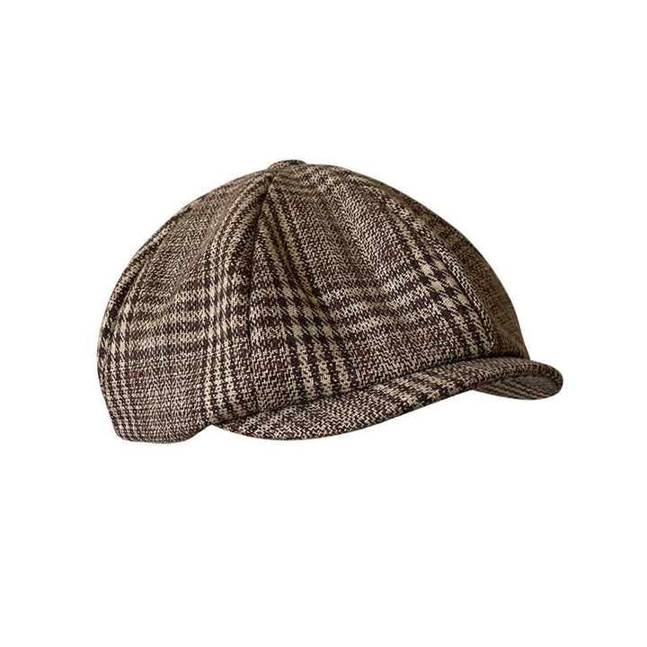 Béret octogonal à carreaux Ivy Gentlemen