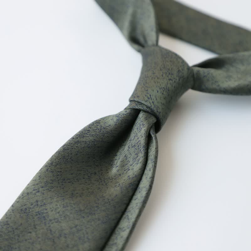 Cravate pour homme à motif système solaire de couleurs mélangées