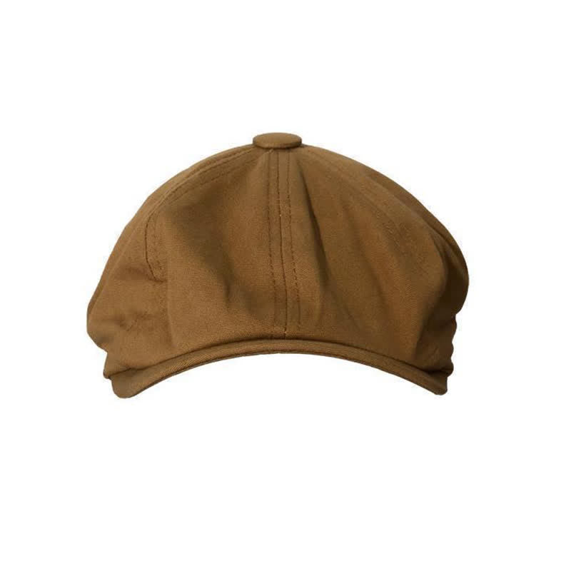 Casquette béret octogonale en coton de gavroche britannique