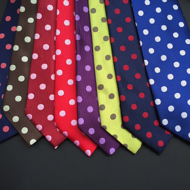 Cravate à pois pour homme