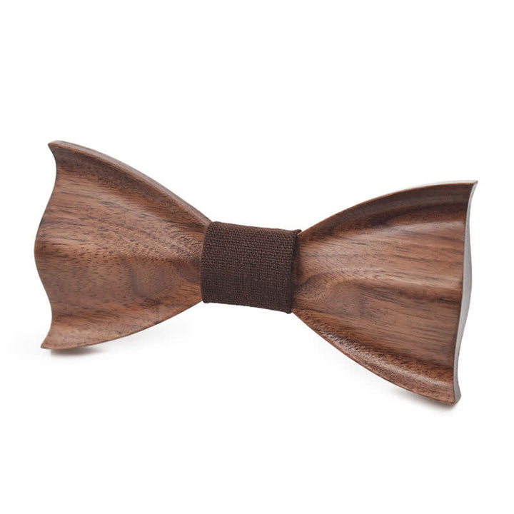 Noeud papillon classique en bois d'érable pour homme