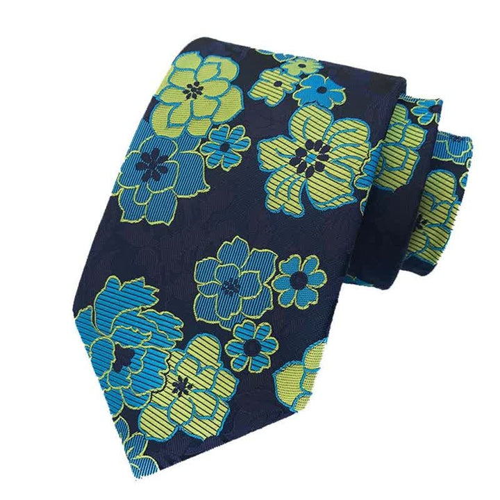 Ensemble de 3 cravates fleuries pour hommes