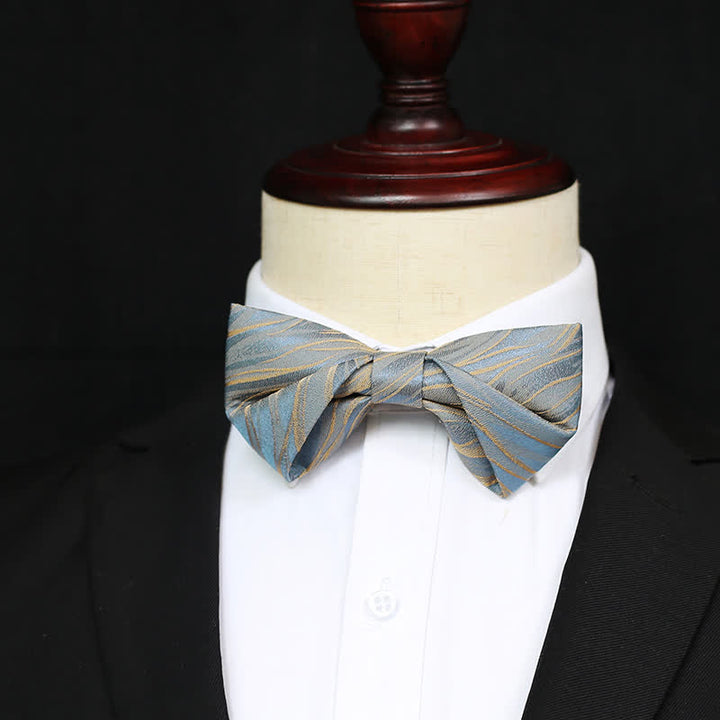 Nœud papillon bleu grisâtre Spring Breeze pour homme