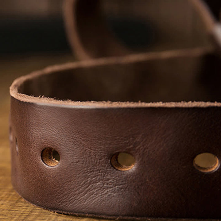Ceinture en cuir personnalisée originale pour homme