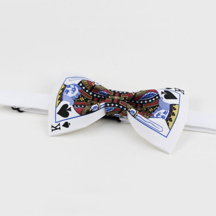 Nœud papillon pour homme Le Roi de pique