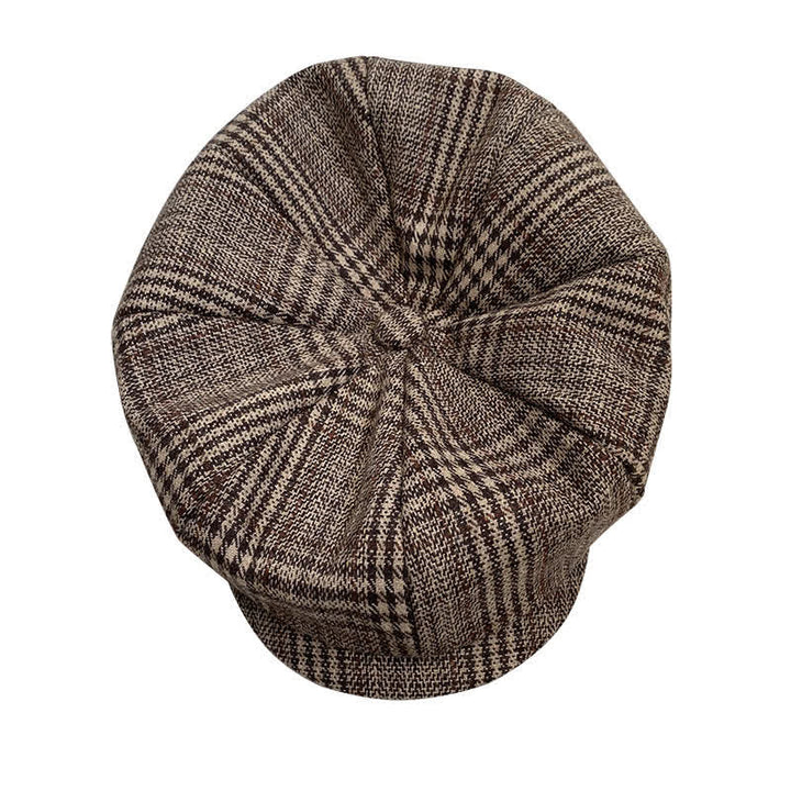 Béret octogonal à carreaux Ivy Gentlemen