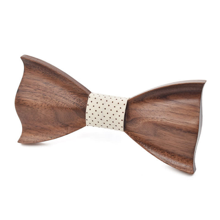 Noeud papillon classique en bois d'érable pour homme