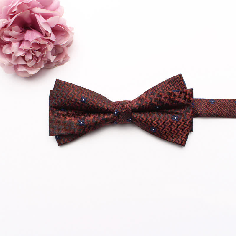 Nœud papillon géométrique pour homme