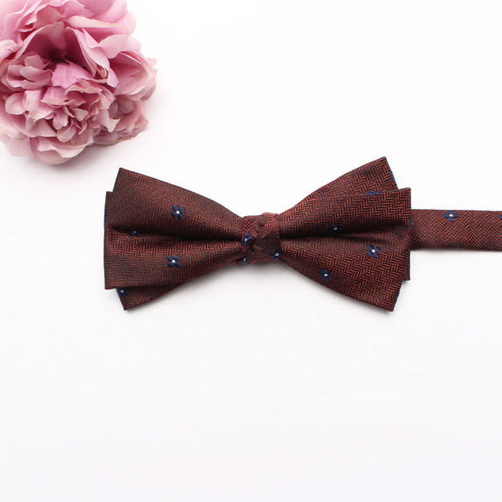 Nœud papillon géométrique pour homme