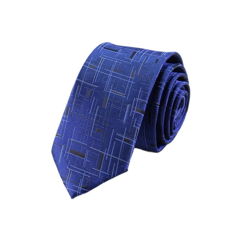 Cravate fine et moderne pour homme, ligne éblouissante