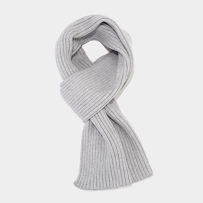 Ensemble de 3 pièces unisexe classique polyvalent avec bonnet, écharpe et gants