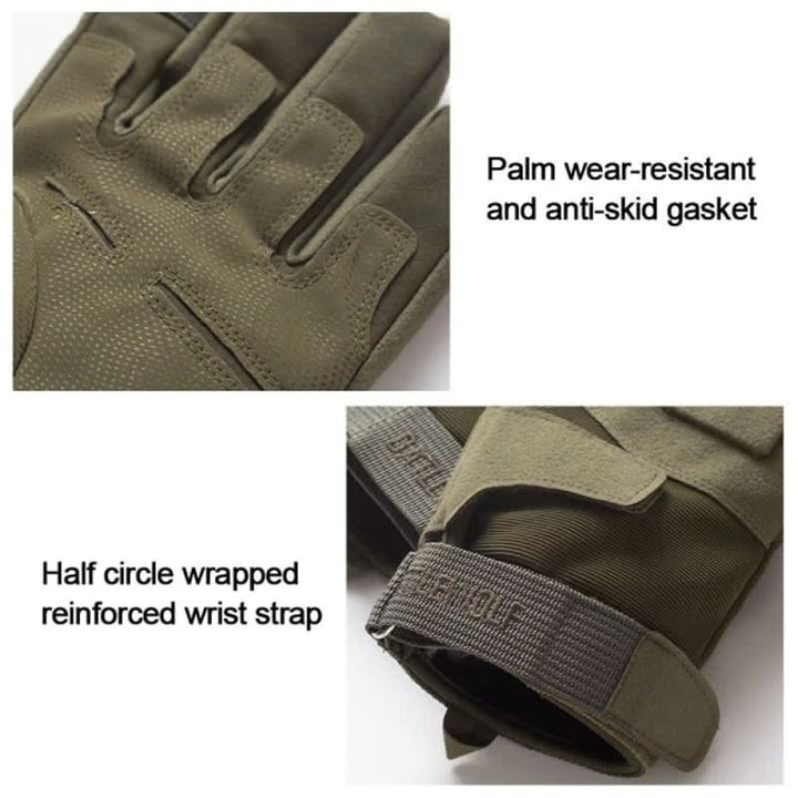 Gants tactiques indestructibles, épais, antidérapants et à jointures dures