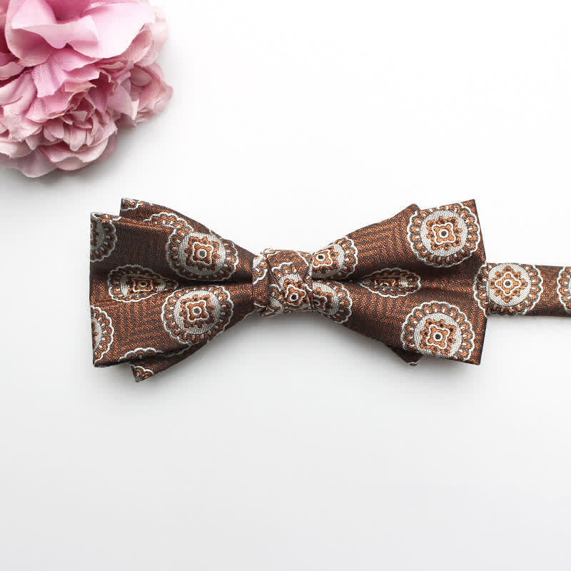 Nœud papillon imprimé classique pour homme