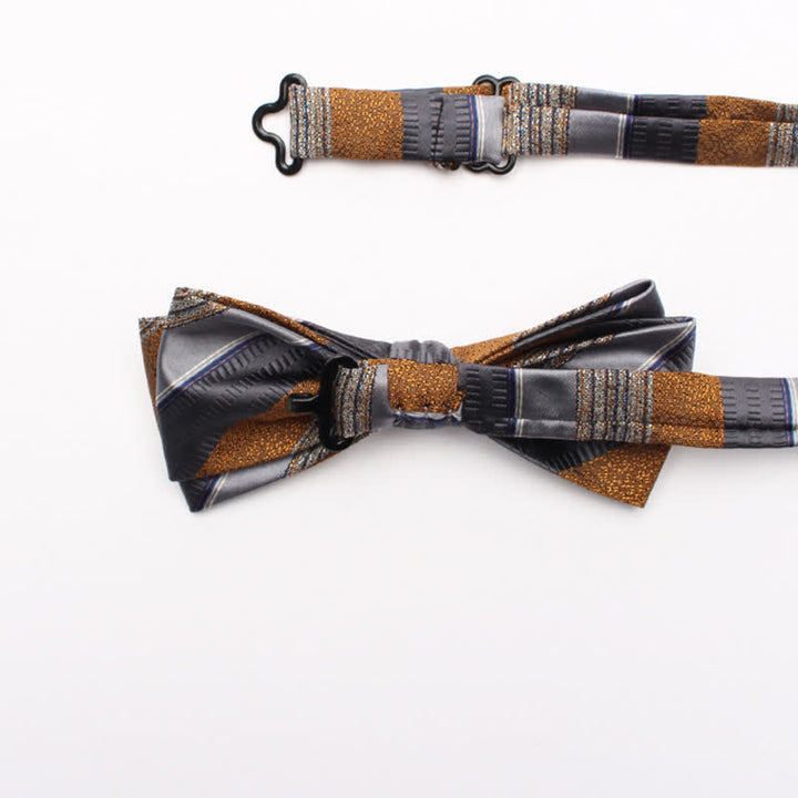 Nœud papillon géométrique pour homme