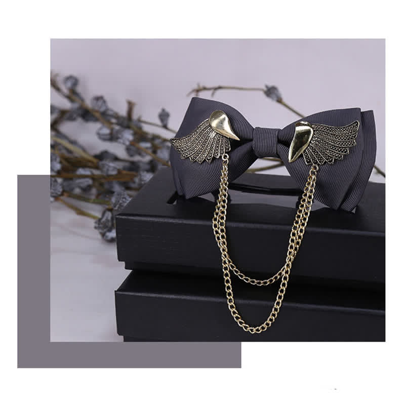 Nœud papillon à chaîne Golden Wing pour homme - image 1