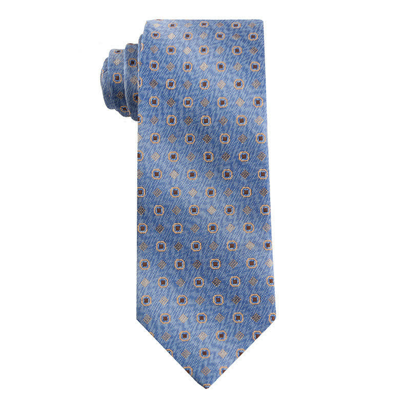 Cravate pour homme de la série Chic Denim Blue