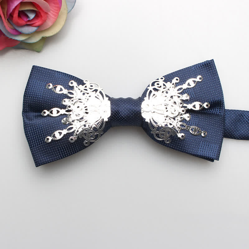 Nœud papillon pour homme avec motif mosaïque et soleil