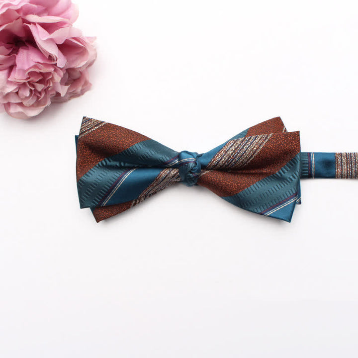 Nœud papillon géométrique pour homme