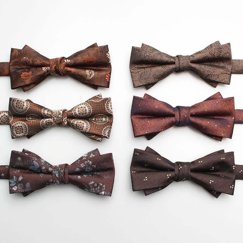 Nœud papillon imprimé classique pour homme
