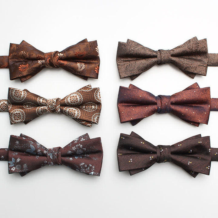 Nœud papillon imprimé classique pour homme