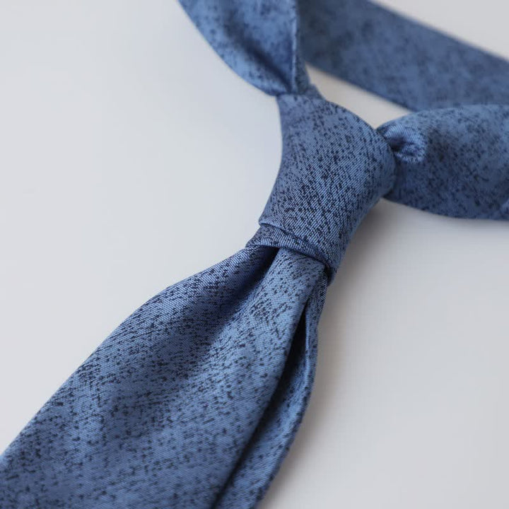 Cravate pour homme à motif système solaire de couleurs mélangées