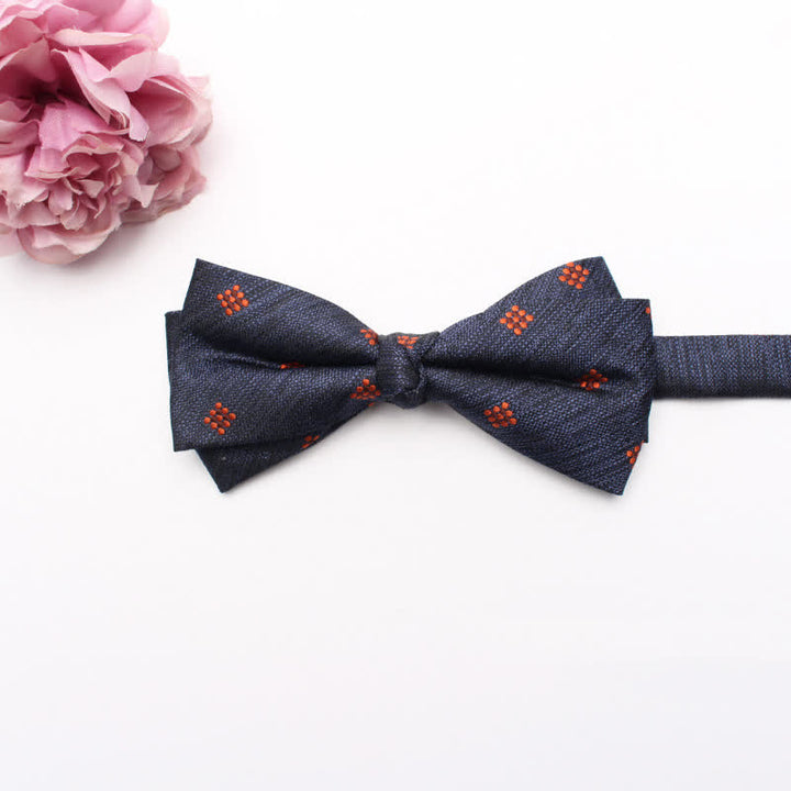 Nœud papillon géométrique pour homme