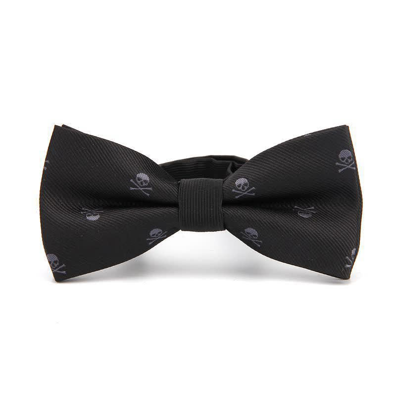 Nœud papillon squelette d'Halloween pour homme