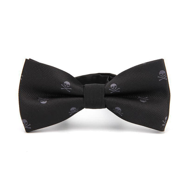 Nœud papillon squelette d'Halloween pour homme