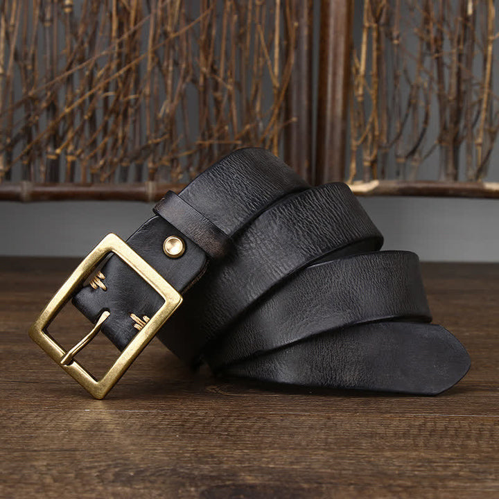 Ceinture froissée vintage pour homme