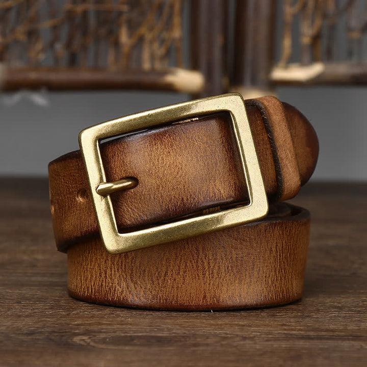 Ceinture froissée vintage pour homme