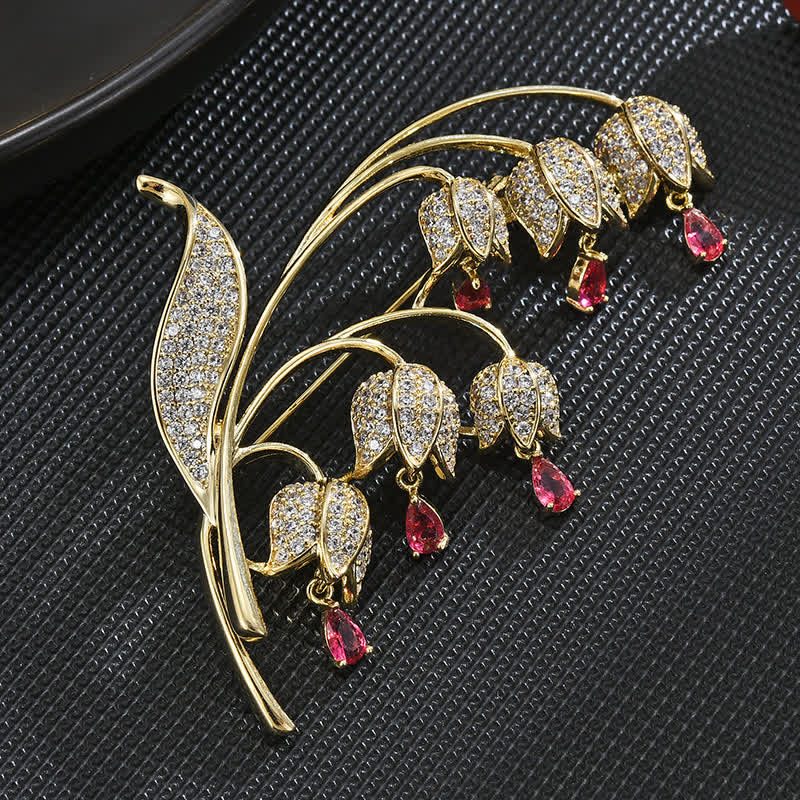 Broche Muguet pour femme