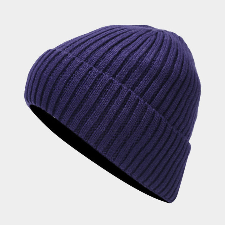 Ensemble de 3 pièces unisexe classique polyvalent avec bonnet, écharpe et gants
