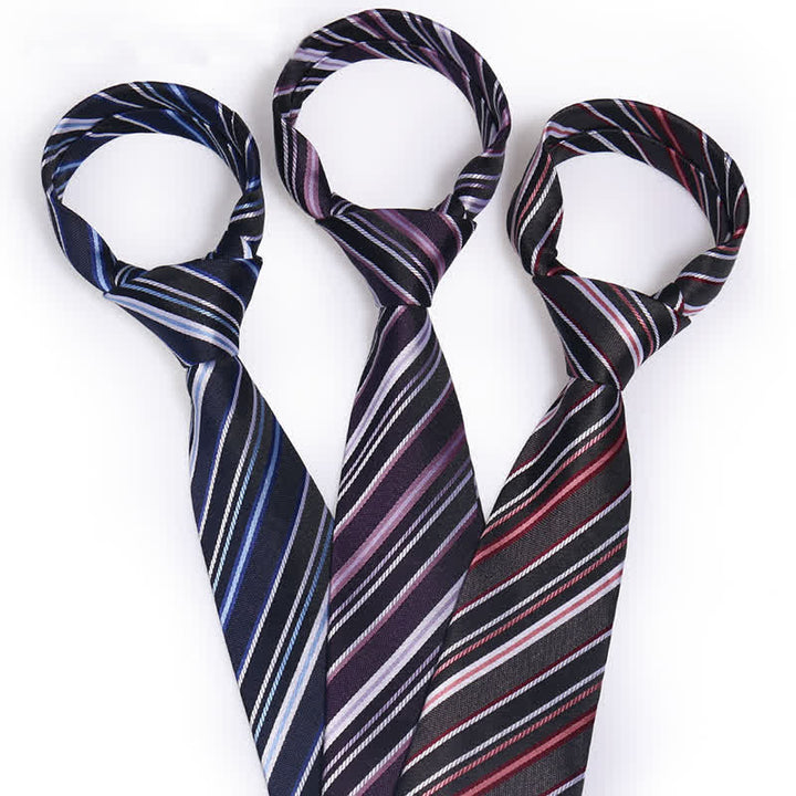 Cravate rayée pour hommes Academy Business - image 1