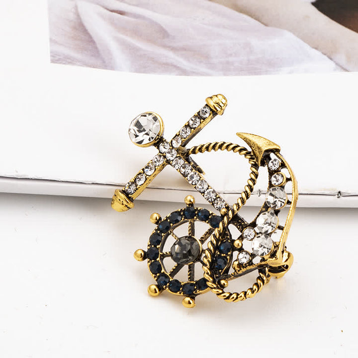 Broche ancre de marine pour homme - image 8