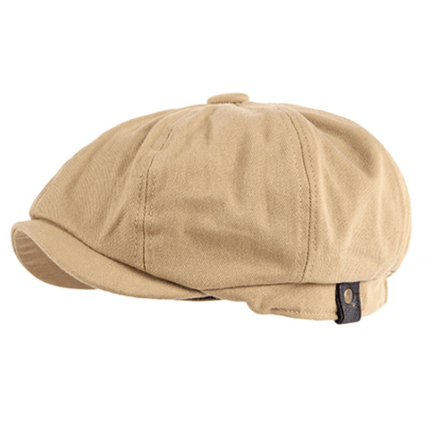 Casquette béret octogonale en coton de gavroche britannique