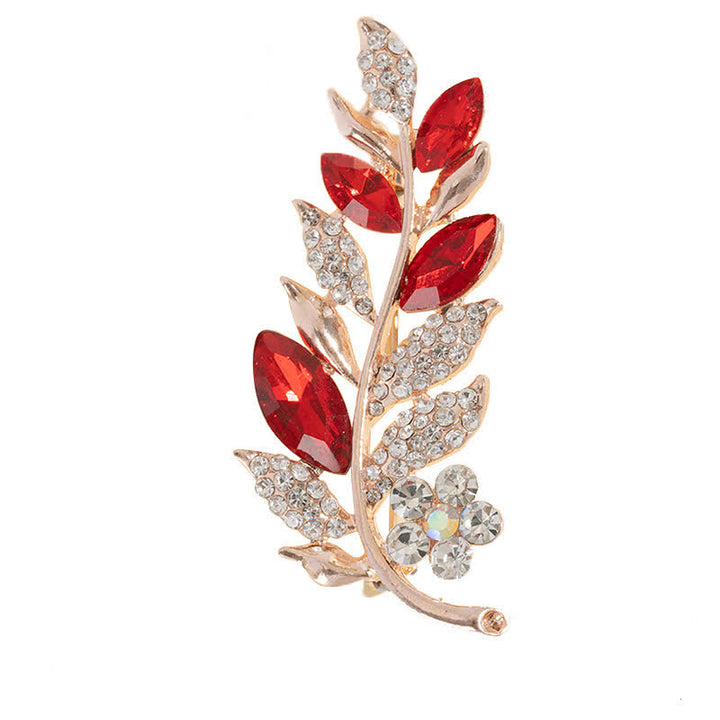 Broche Feuilles Bohème Femme