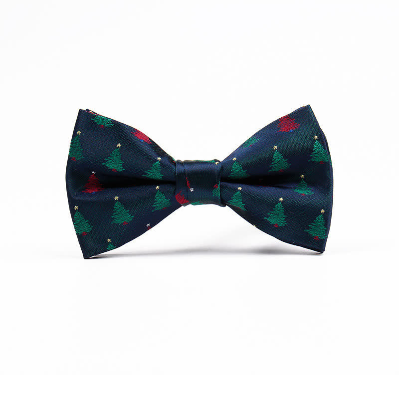 Noeud papillon fantaisie pour homme avec motif de Noël