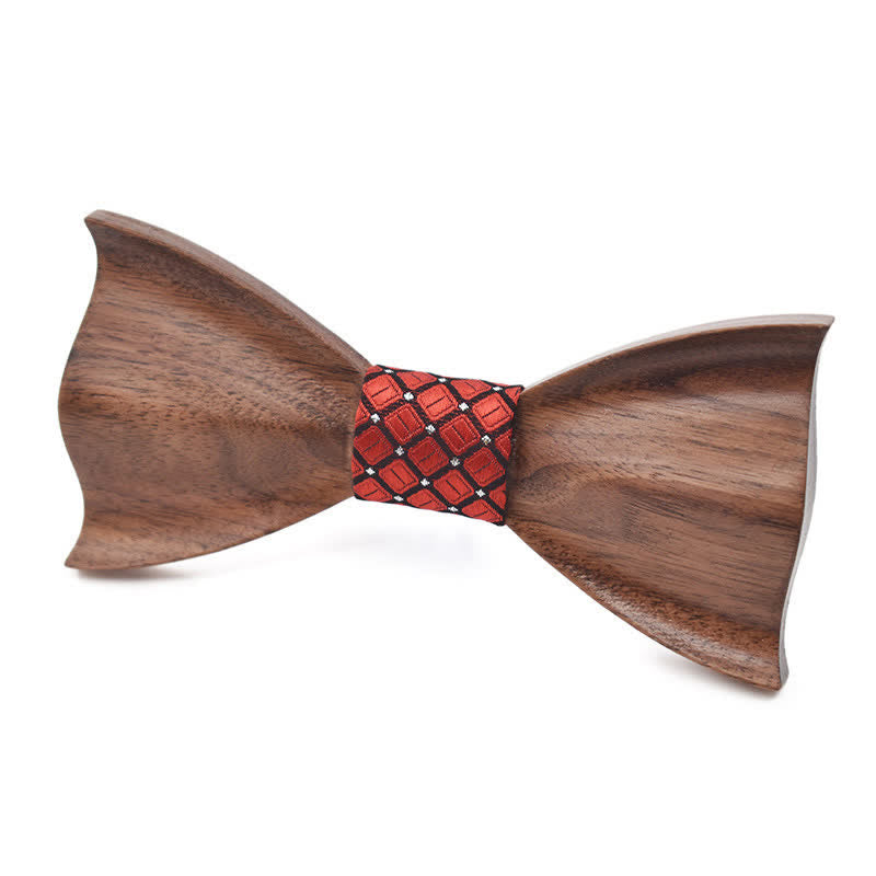Noeud papillon classique en bois d'érable pour homme
