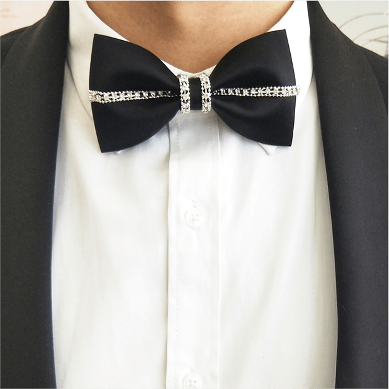 Nœud papillon de cérémonie luxueux pour homme